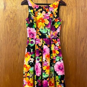 Colorful The Limited floral dress